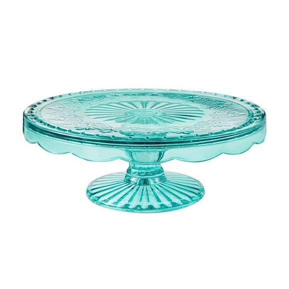 Brand New The Pioneer Woman Cassie Cake Stand, Teal - Picture 3 of 3